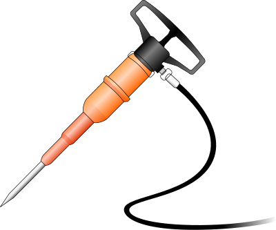 Air hammer clipart