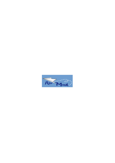 Air Mail clipart
