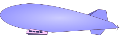Air-ship clipart