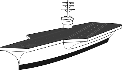 Aircraft carrier clipart