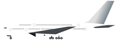 Airliner clipart