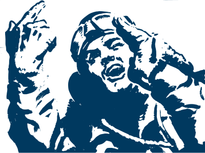 Airman calling clipart