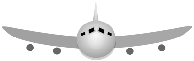 Airplane clipart