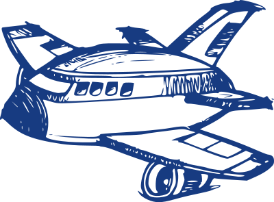 Airplane clipart