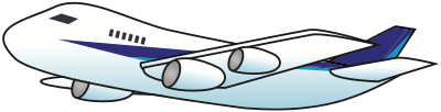 Airplane (#2) clipart
