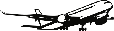 Airplane (#3) clipart