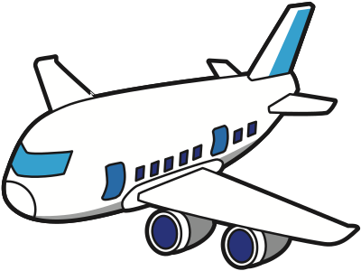 Airplane (#4) clipart
