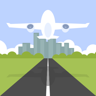 Airport clipart