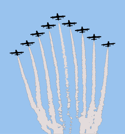 Airshow - Colour Remix clipart