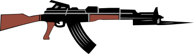AK 47 clipart
