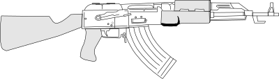 Ak-47 clipart