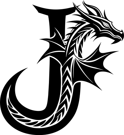 AL Generated Dragon J clipart