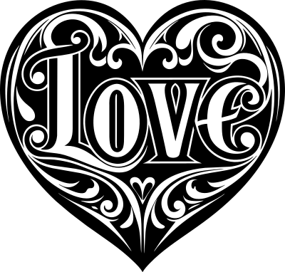 AL Generated Love Heart clipart