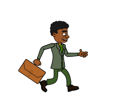 Alan Going To Work! (Remix) clipart