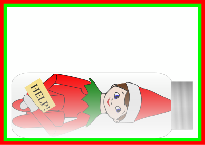 AlanSpeak Elf on the Shelf 02 clipart