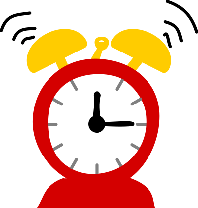 Alarm clock clipart