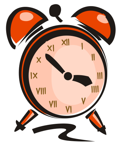 Alarm clock clipart