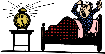 Alarm Wake Up - Colour clipart