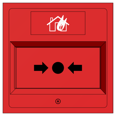 Alarme incendie clipart