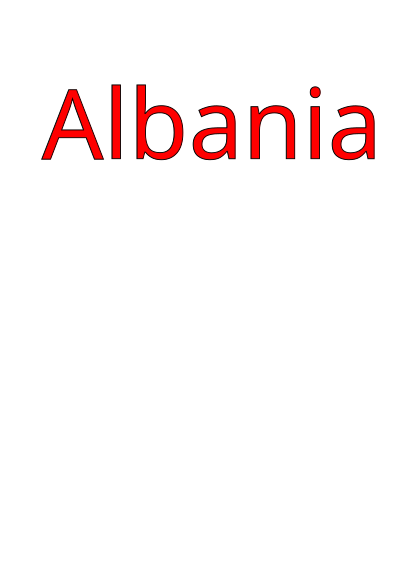 Albania clipart