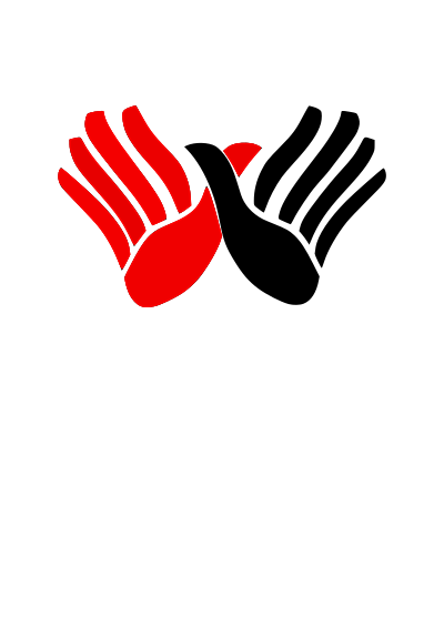 Albania - Hands Red and Black clipart