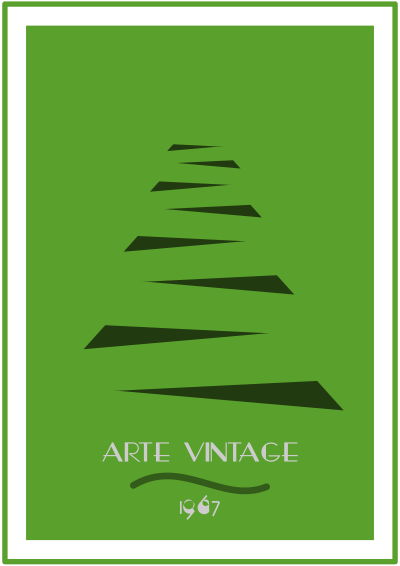 Albero Vintage clipart