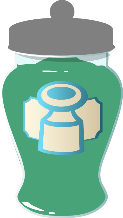 Alchemy Extremely Hallowed Shrine Powder clipart