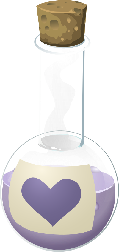 Alchemy Potion Amorous Philtre clipart