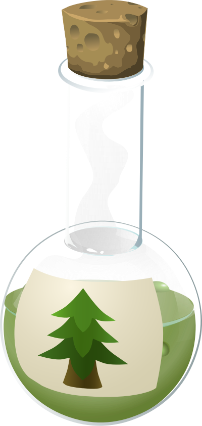 Alchemy Potion Tree Poison Antidote clipart