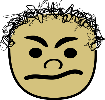 Ale enojado clipart