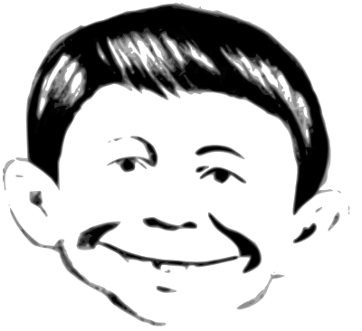 Alfred E. Neuman (well, not quite) clipart