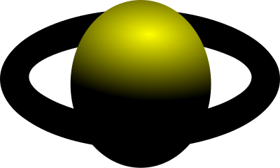 Algo que se parece vagamente com um planeta. clipart