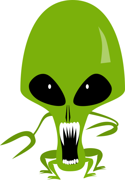 Alien clipart