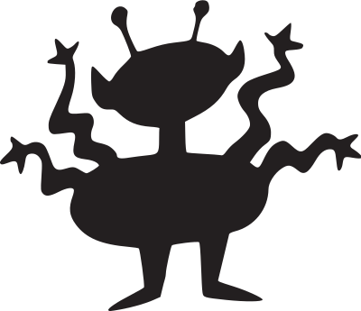 Alien clipart