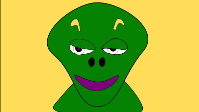 Alien clipart