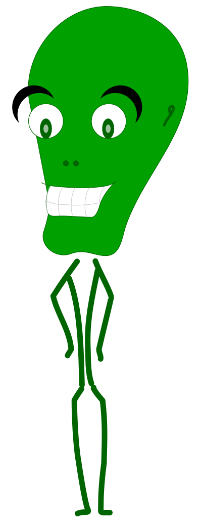 Alien clipart