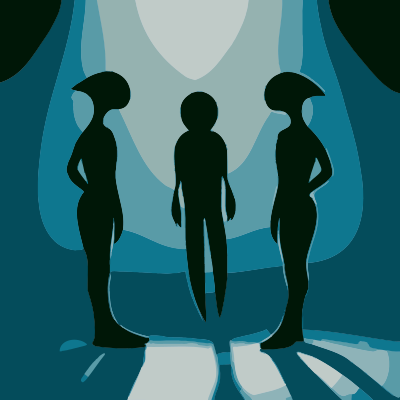 Alien Abduction clipart