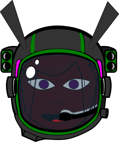Alien Astronaut clipart