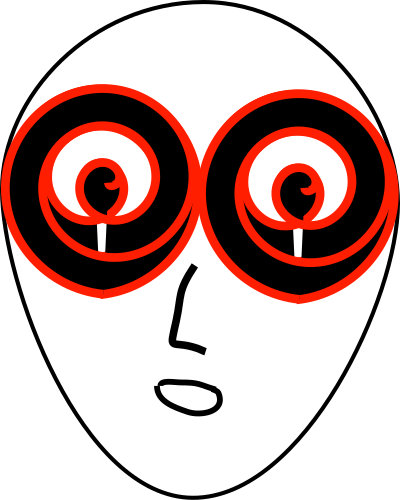 Alien head clipart