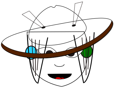Alien Park Ranger clipart