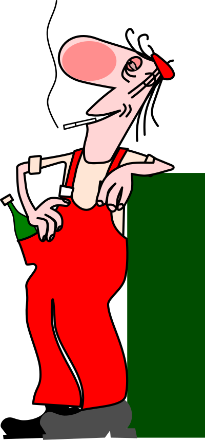 Alky slacker clipart