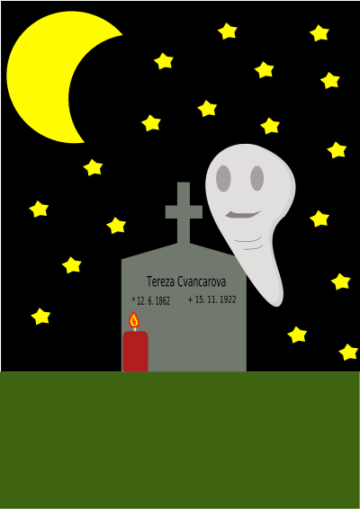 All Souls' Day2 clipart