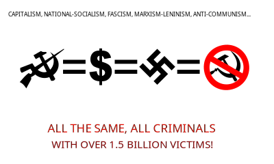All the same, all criminals! clipart