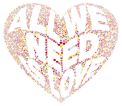 All We Need No Background clipart