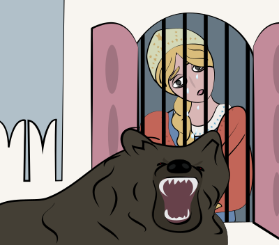 Allegory of Crying Russia clipart