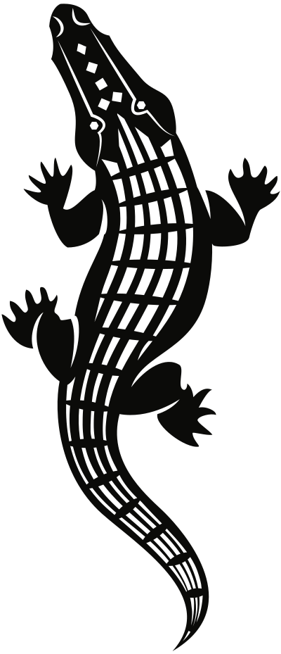 Alligator (#1) clipart
