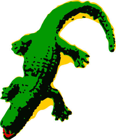 Alligator clipart