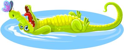 Alligator (#3) clipart