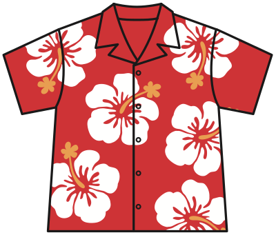 Aloha Shirt clipart