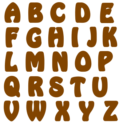 Alphabet 16 (colour 4) clipart